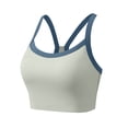 thumbnail image 3 of Endives Sports Bra For Women Racerback Comfort Wide Strap High Support with Padded Full Coverage Gym Yoga Bras Fitness Running Workout Wear, 3 of 8