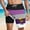 #Purple(New), variant on PNTUTB Summer Fashion Men's Striped Coconut Tree Print Elastic Drawstring Casual Lined Shorts with Pockets