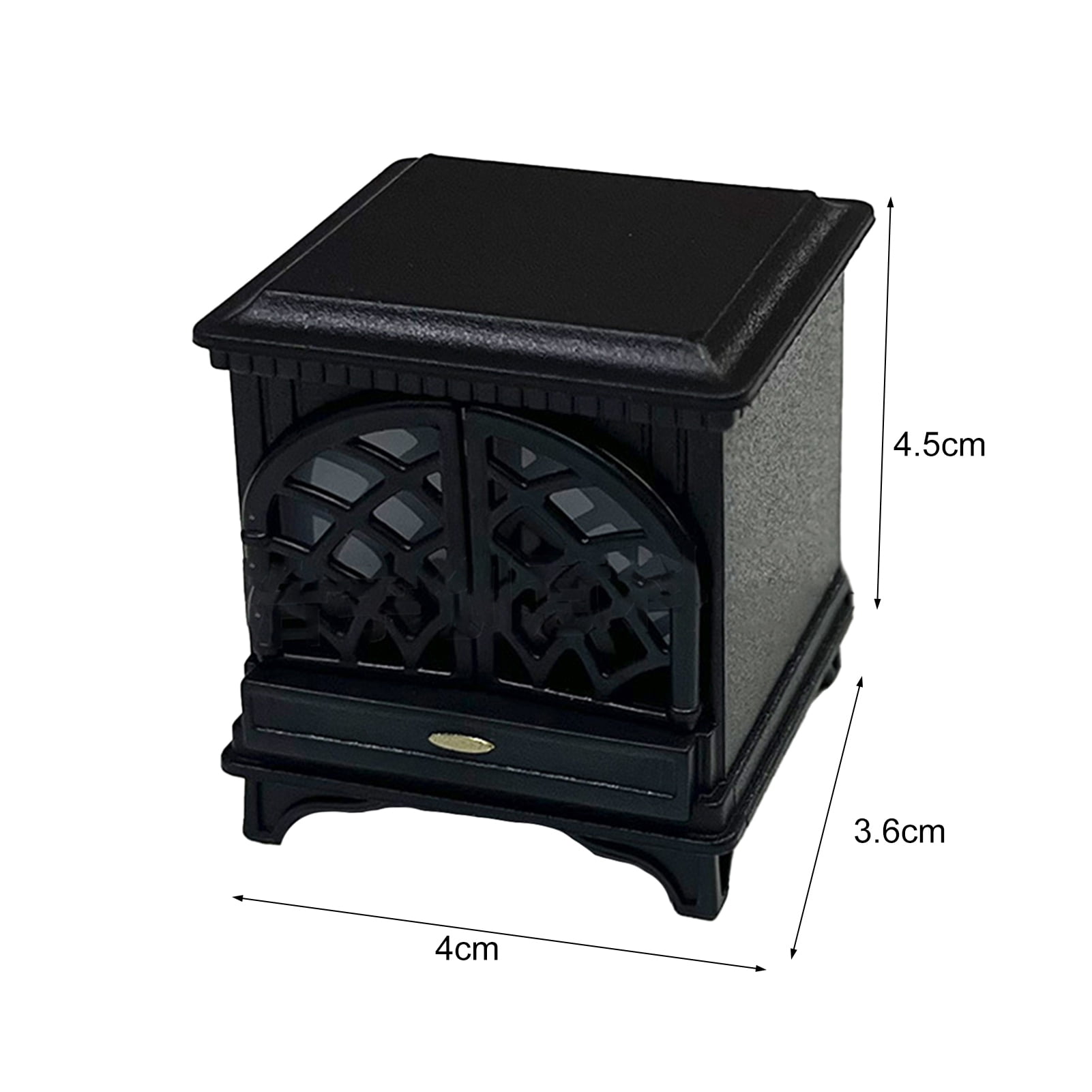 Frogued Miniature Fireplace Stove Battery Operated Luminous Realistic DIY  Pretend Play Toys Dollhouse Scene Ornament Freestanding Fireplace Heater  Model for Micro Landscape (Wine Red) - Walmart.com