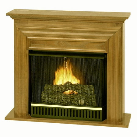 Real Flame Petite Fireplace Oak Walmart Com