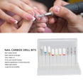 thumbnail image 3 of Broca para uñas de gel ANGGREK kit de 10 piezas de Carburo de tungsteno, 3 of 8