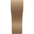 thumbnail image 2 of 11"W x 22"D x 33"H Classic Carmel Rough Cedar Woodgrain TimberThane Corbel, Primed Tan, 2 of 6
