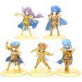thumbnail image 1 of Figura de juguete coleccionable, 5 unidades/lote, del anime Golds Saints Seiyas, 1 of 2