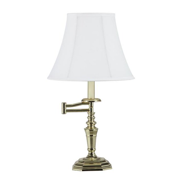 22.5" en Lampe de Table Bras Oscillant en Or de Dalia