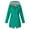 Green, variant on Brnmxoke Rain Jacket Clearance 2023 Womens Waterproof Rain Jacket with Hood Plus Size Teen Girls Lightweight Windbreaker Trench Coats Zip Up Drawstring Raincoat with Pockets