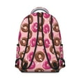 thumbnail image 3 of Donut Print Work Backpack - Cute & Durable Bag for Office & College, Large Capacity Donut-Themed Backpack, Comfortable Carry, Unique Gift for Donut Lovers, 3 of 6