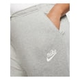thumbnail image 3 of NIKE Womens Gray Stretch Pocketed Heather Capri Pants Plus 3X, 3 of 3