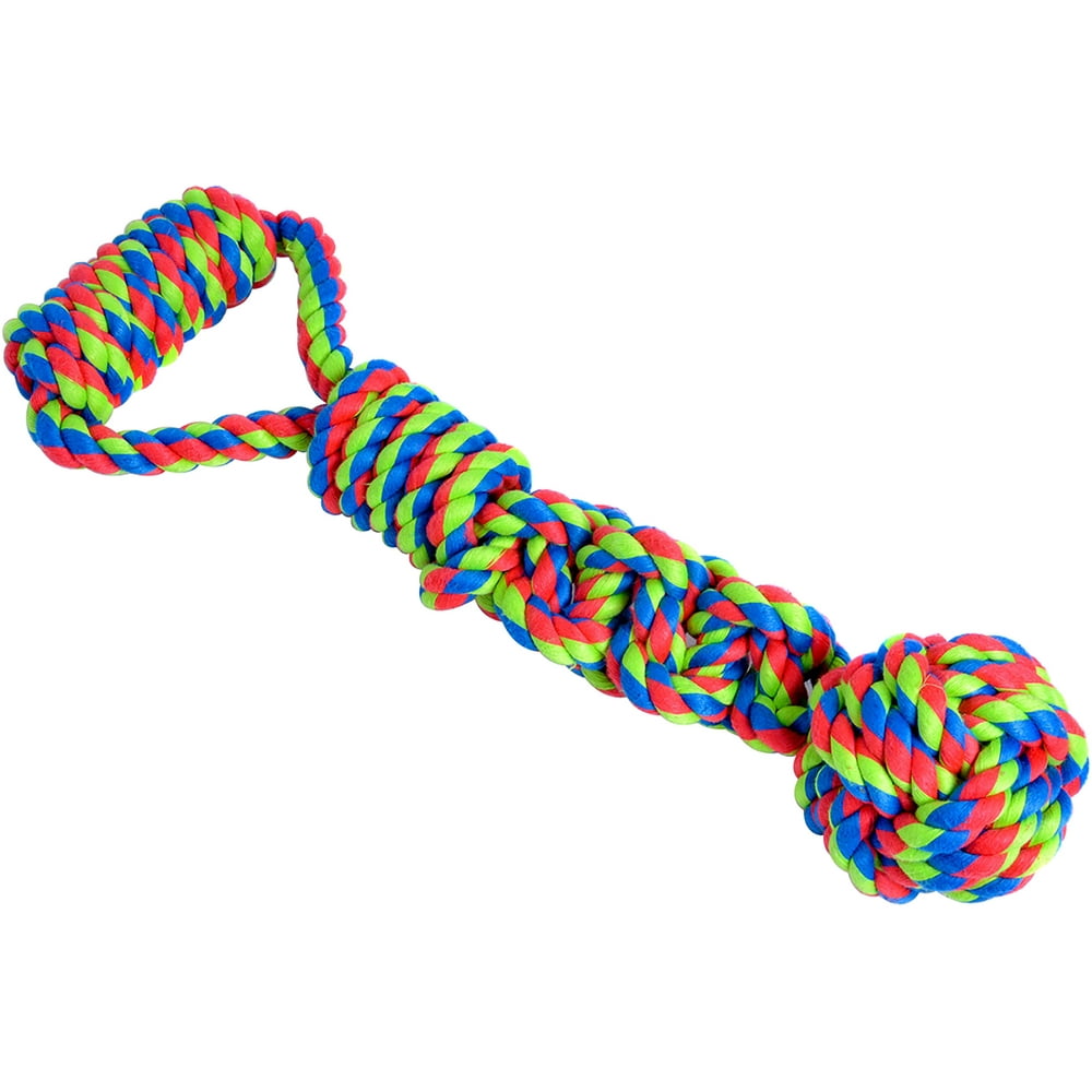 Petface Rope Ball Tugger Dog Toy Petface Rope Ball Tugger Dog Toy