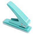 thumbnail image 1 of Single Hole Paper Punch For Paper, Chipboard, Index Cards (green), Low Force (0.6" Hole), 1 of 1