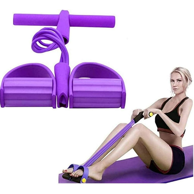Pull Reducer Body Shaper, Multifunctional 4 Tubes Latex Foot