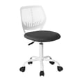thumbnail image 1 of Silla de Escritorio HOMEMAKE FURNITURE Gris con Blanco Ajustable Moderno, 1 of 7