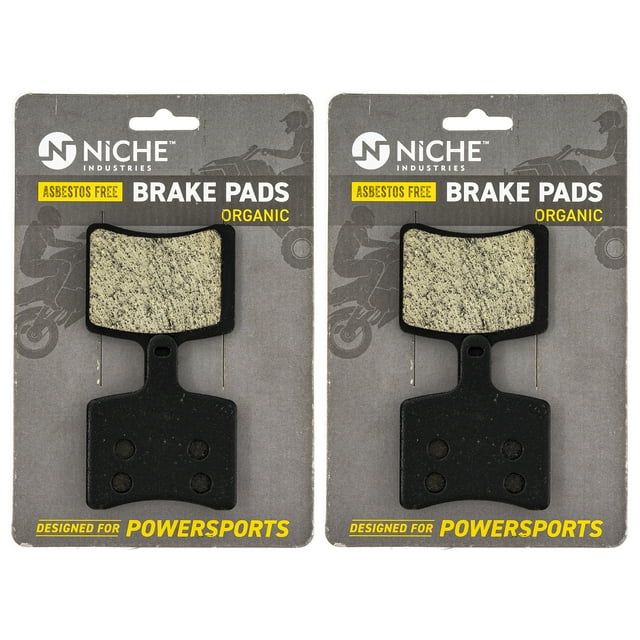 Niche Brake Pad Set for Arctic Cat ZR 6000 ZR 600 3602-017 Rear Organic 2 Pack 519-KPA2655D