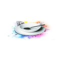thumbnail image 3 of Ryvnso Placemats Set of 4 Butterfly Watercolor Dining Mats Heat-Resistant Non-Slip Washable Table Mat, 3 of 8