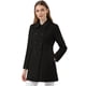 thumbnail image 2 of Abrigo Largo Allegra K Cuello Peter Pan Doble Botonadura Mujer Negro XXL, 2 of 7
