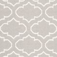 thumbnail image 2 of Safavieh Dhurries Grey Contemporary Rug - 3' x 5', 2 of 2