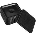 thumbnail image 1 of 8 piezas de protectores de suelo cuadrados para ruedas de muebles, antideslizantes, para patas y suelos., 1 of 6