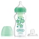 thumbnail image 1 of Dr. Brown's Options+ Anti-Cólico Wide-Neck Baby Bottle to Sippy Bottle Starter Kit - Verde - 9oz - 6m+, 1 of 3