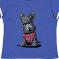 thumbnail image 4 of Inktastic Scottie Dog in Plaid Boys or Girls Toddler T-Shirt, 4 of 5