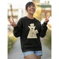 thumbnail image 2 of Image Conscious Polar Bear Family Sweatshirt Women's -Jay Fleck Designs, 2 of 4