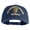 Navy, variant on U.S. Army 1st Infantry Division Embroidered Retro Cotton Blend Snapback Cap - Black OSFM