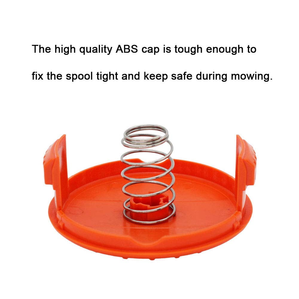 12 Pack AF-100 Black Decker Weed Eater String Replacement Spool Line Trimmer Cap