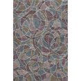 thumbnail image 2 of Addison Rugs Mayfield Premium Machine Washable Transitional Geometric Plum Rectangle Rug, 3' x 5', 2 of 6