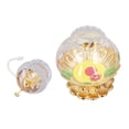 thumbnail image 2 of Lámpara de Buda de queroseno Forma de flor clásica Exquisita Hermosa luz elegante retro para templos del hogar Flor mediana, 2 of 14