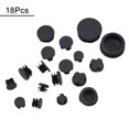 thumbnail image 3 of 18 Pcs Black ABS Chassis Plug Stopper for Jeep JL/JT 2018 2020 (67 characters), 3 of 4