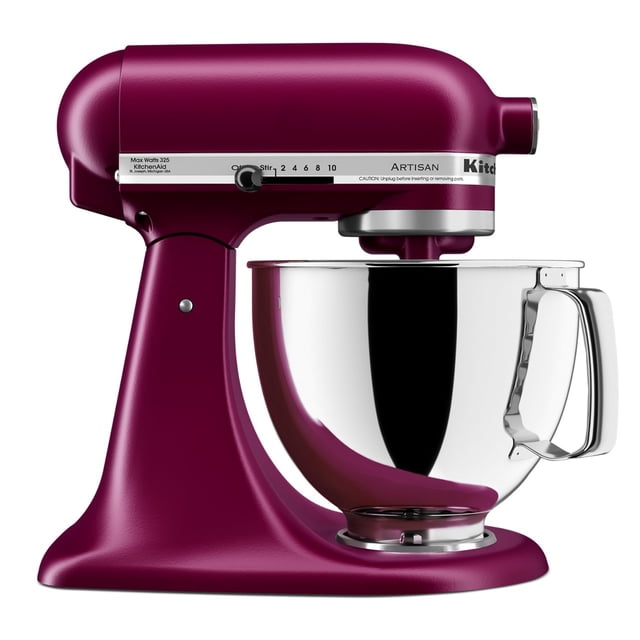 Batidora de pie KitchenAid KSM150PS 5 cuartos color Remolacha