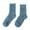 Blue, variant on Winter Thermal Stockings for Indoor and Outdoor Wear Thick Knit Mid Calf Socks Cold Weather Cozy Comfort Soft Warmth Silk Stockings