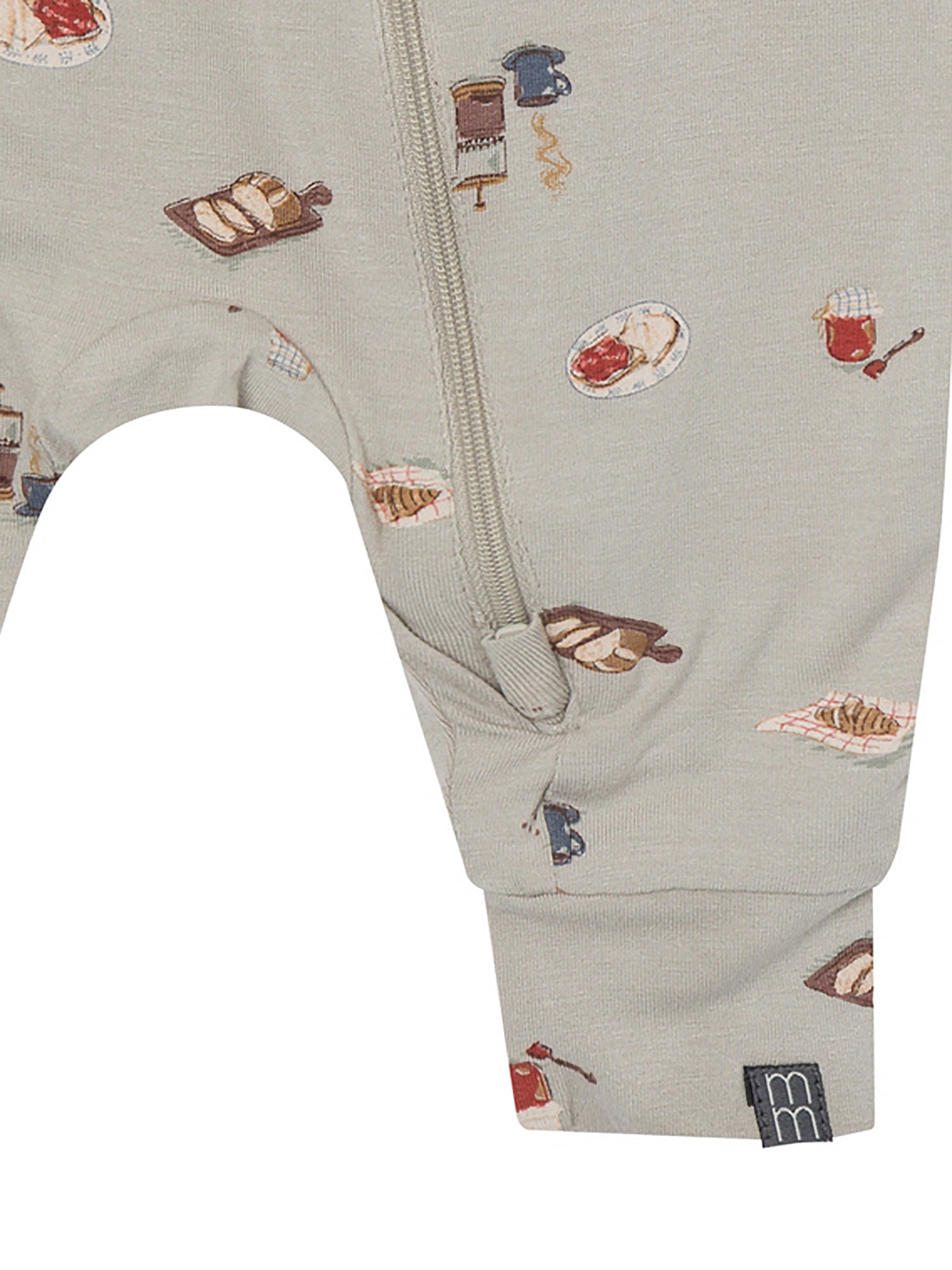 Modern Moments by Gerber Neutral Two-Way Zip Viscose Coverall, Sizes Newborn - 24 Months