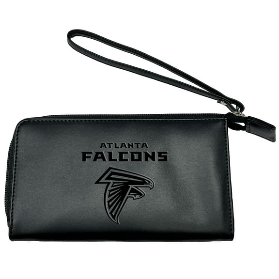 Black Atlanta Falcons Cell Phone Wristlet Wallet