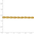 thumbnail image 5 of 14K Yellow Gold chain Rope 16 in 4.25 mm 4.25mm Semi-Solid, 5 of 5