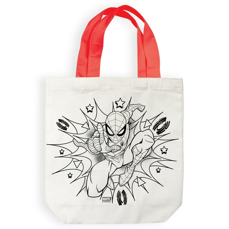 Spider-Man Tote Bag, Personalized Canvas Bag