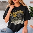 thumbnail image 6 of Dandelion Wildflower Country Music Shirt, Born to Live Free Western Graphic Tee, Boho Cowgirl Gift, 6 of 9
