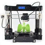 TRONXY 3D Printer Accessories P802D LCD Screen 3D Printer Kit Large Printing Area 220*220*180mm Acrylic Structure Black