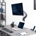 thumbnail image 3 of VIVO Mechanical Spring Extended Arm, 17" to 32" Computer Monitor Wall Mount, 3 of 8