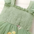 thumbnail image 6 of Happy Town Infant Baby Girl Summer Clothes Sleeveless Romper Dress 3-24M Toddler Girl Bodysuit with Headband, 6 of 9