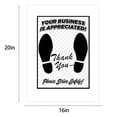 thumbnail image 5 of Alfombrillas de papel para coche Tuklye, desechables, blancas, 40 x 50 cm (50), 5 of 5