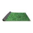 thumbnail image 2 of Ahgly Company Indoor Rectangle Oriental Emerald Green Industrial Area Rugs, 4' x 6', 2 of 4