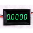 thumbnail image 4 of Amperímetro Digital LED AMP Pantalla LCD Medidor de Panel de Corriente Rango de Medición de 0-3.0000V - , 48x 29x 22mm Verde DYNWAVEMX Mini amperímetro LED digital, 4 of 6