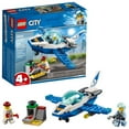 thumbnail image 1 of LEGO City Sky Police Jet Patrol 60206 Building Kit (54 Piece), 1 of 5