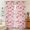 Mushroom and Toadstool Pink Pattern, variant on Mushroom and Toadstool Pink Pattern Sheer Curtains, Voile Drapes with Dual Rod Pocket, Easy Install Gifts for Living Room Bedroom,52"x108"