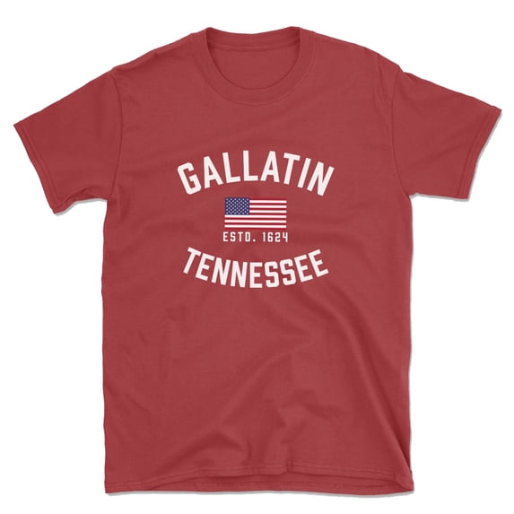 Gallatin Tennessee Patriot Men's Cotton T-Shirt