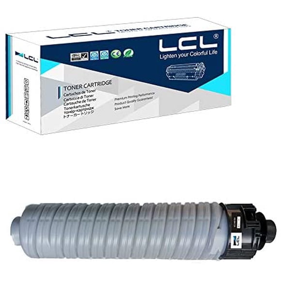 LCL Compatible pour Richoh 842124 841993 MP 2554 2555 3054 3055 3554 3555 2554SP 3054SP 3554SP Haut Rendement (1 Pack, Noir)