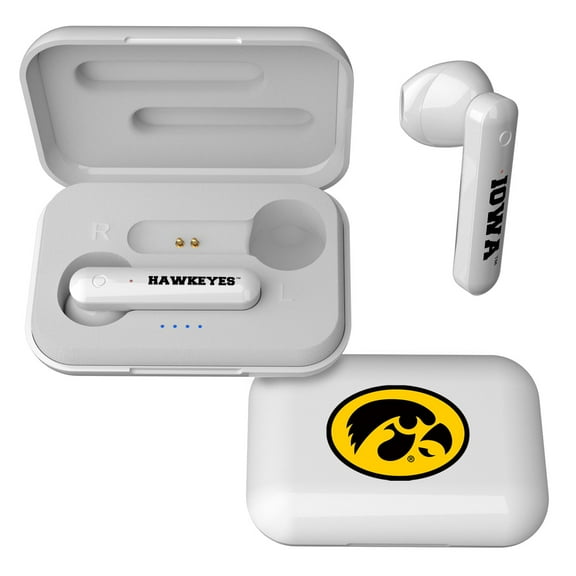 Keyscaper Iowa Hawkeyes Wireless TWS Insignia Design Earbuds