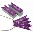 thumbnail image 3 of Inkdotpot Silver Foil Paper Hang Tags Love Is Sweet Wedding Favor Tags 50 Pieces, 3 of 6