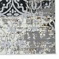 thumbnail image 3 of Linon Penchant Brockton Power Loomed Polyester 5'x7'6" Rug in Gray, 3 of 5