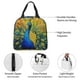 thumbnail image 4 of Easygdp Peacocks Bolsa Térmica Premium - Tela Oxford Impermeable, Gran Capacidad, Bolsillo Frontal, Unisex para Trabajo, Escuela, Actividades al Aire Libre y Picnics, 4 of 8
