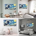 thumbnail image 3 of Cuadro Decorativo Gran Ola Estrellada Canvas Revolution  Cuadro 120 x 60 cm, 3 of 5
